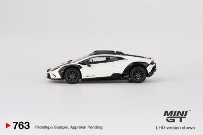 Mini GT #763: Lamborghini Huracán Sterrato Bianco Asopo 1:64