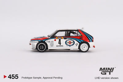 Mini GT Lancia Delta HF Integrale Evoluzione 1992 Rally MonteCarlo Winner #4