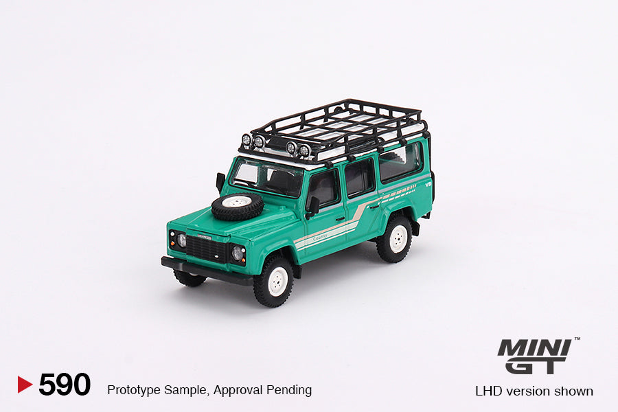 MINI GT Land Rover Defender 110 6台セット Mini GT land rover defender 110 1985 County station wagon trident