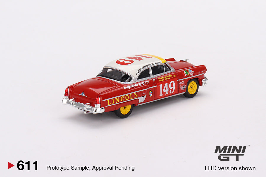 Mini GT Lincoln Capri 1954 Carrera Panamericana Class Winner #149 - 1:64 Die-Cast Scale Model