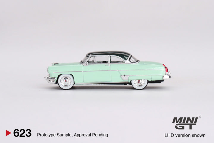 Miniature MINI GT 1/64 LINCOLN CAPRI 1954 - Neuf - Modèle Réduit Collector