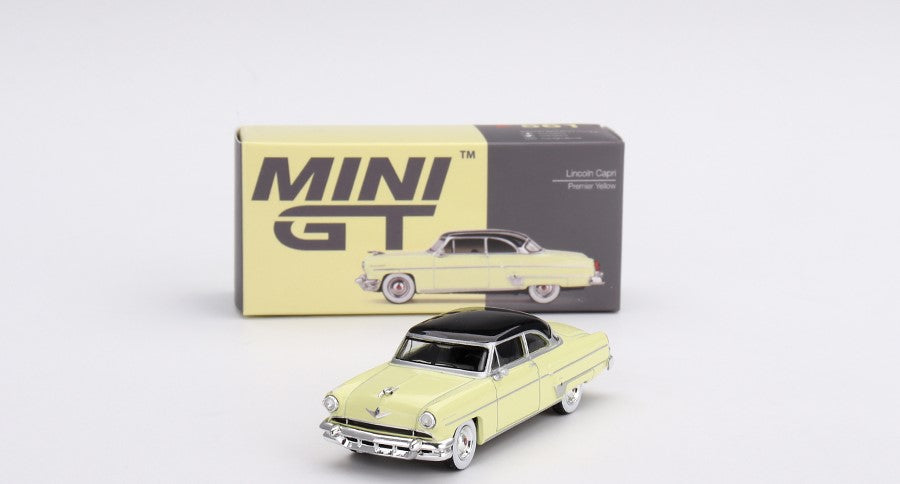 Mini GT Lincoln Capri 1954 Premier Yellow