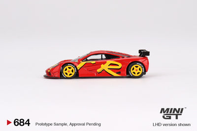 Mini GT: McLaren F1 GTR 1996 Presentation (1:64)