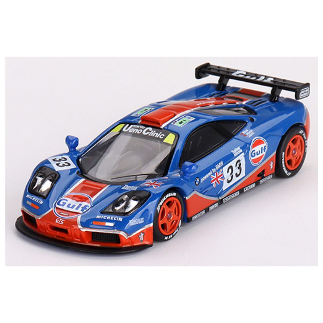 Mini GT #723: McLaren F1 GTR #33 1996 Le Mans 24Hr 1:64