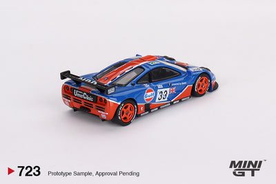 Mini GT #723: McLaren F1 GTR #33 1996 Le Mans 24Hr 1:64