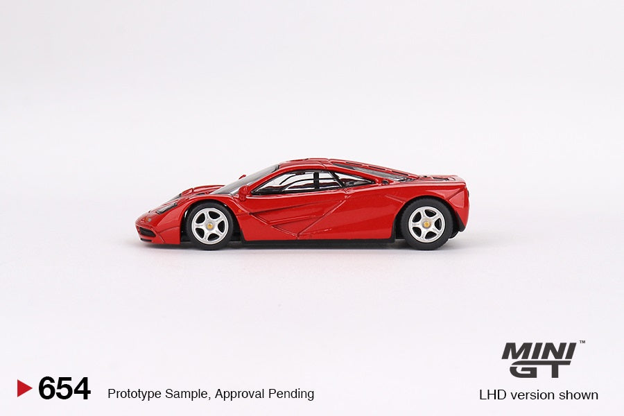 Mini GT McLaren F1 Cobalt Red