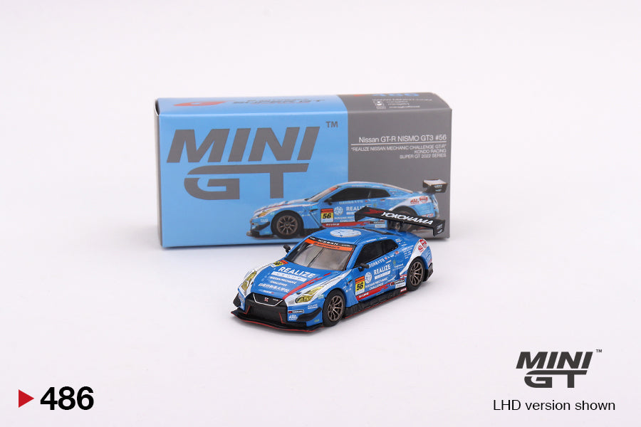 Mini GT Nissan GT-R NISMO GT3  #56 KONDO RACING  2022 Super GT Series