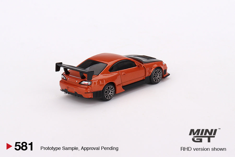 Mini GT: Nissan Silvia S15 D-MAX Metallic Orange