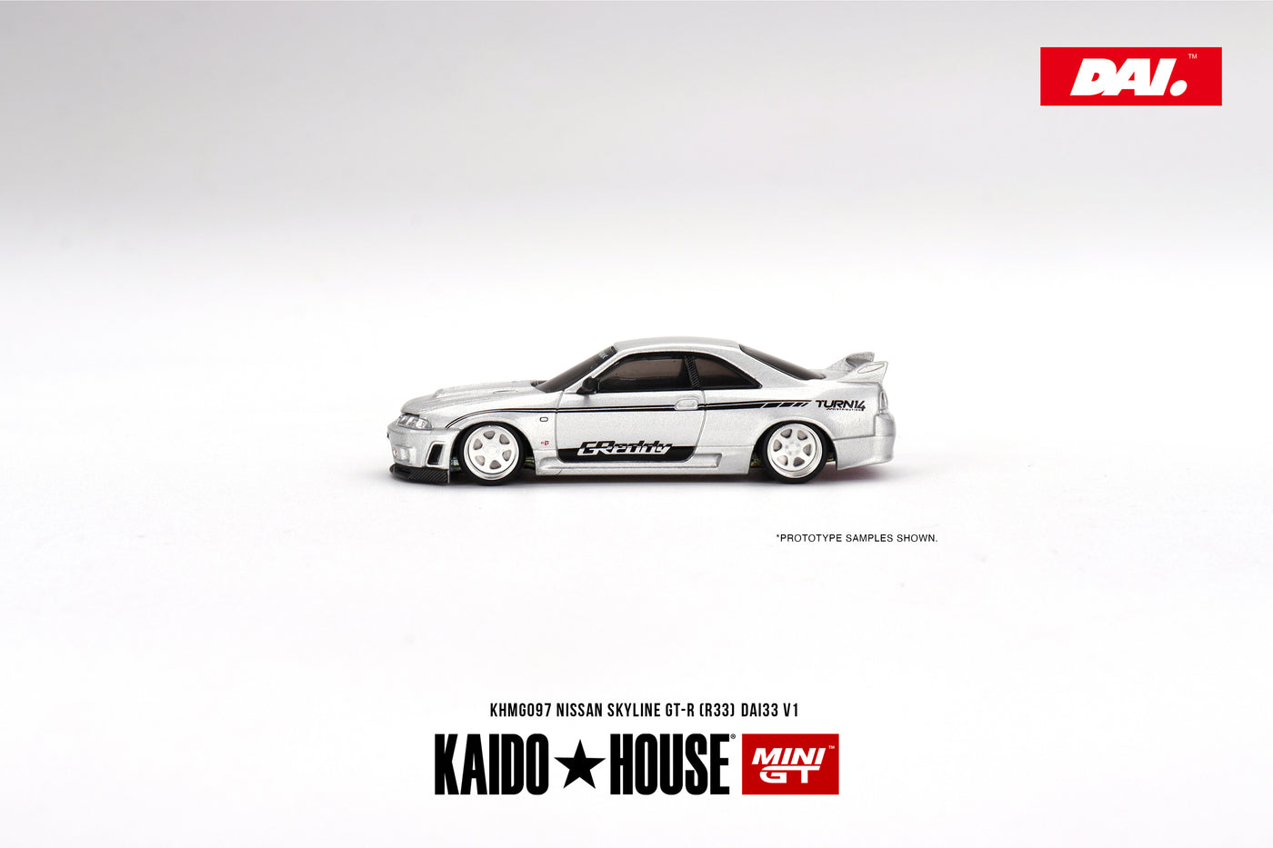 Mini GT Nissan Skyline GT-R (R33) DAI33 V1