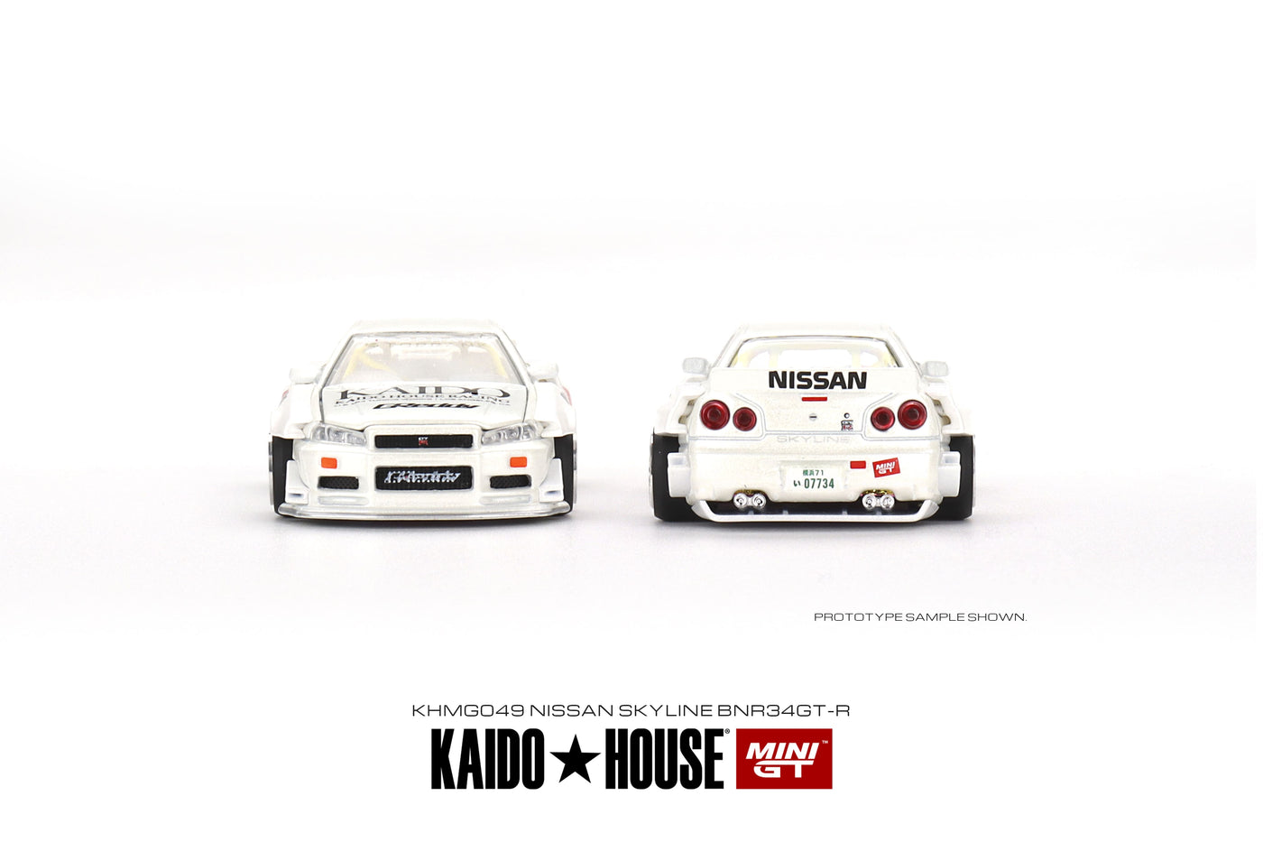 Mini GT Nissan Skyline GT-R (R34) Kaido Works V2