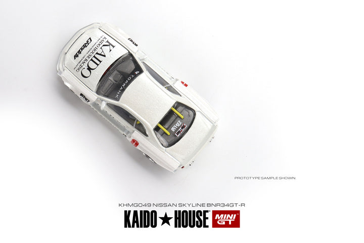 Mini GT Nissan Skyline GT-R (R34) Kaido Works V2 – Krazy Caterpillar