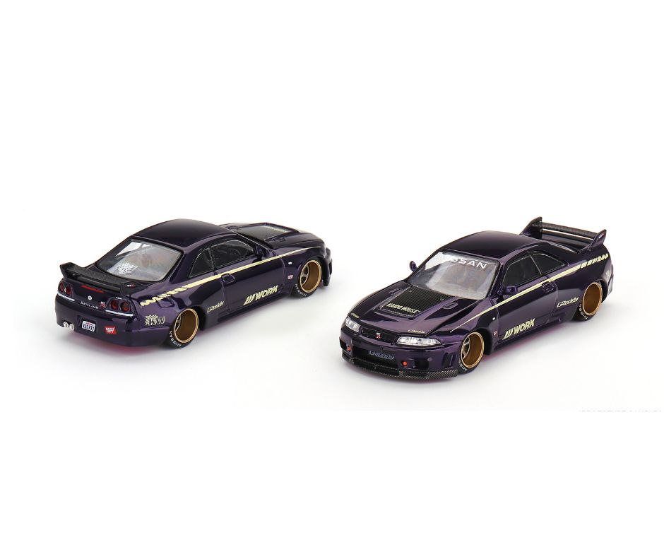 Mini GT: Nissan Skyline GT-R (R33) Kaido Works V1