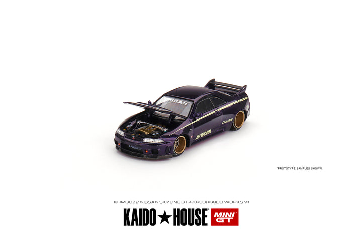 KAIDO★HOUSE MINI GT GT‐R R33 KAIDO WORKS Kaido House x MINI GT Nissan Skyline GTR R33 Kaido Works V1
