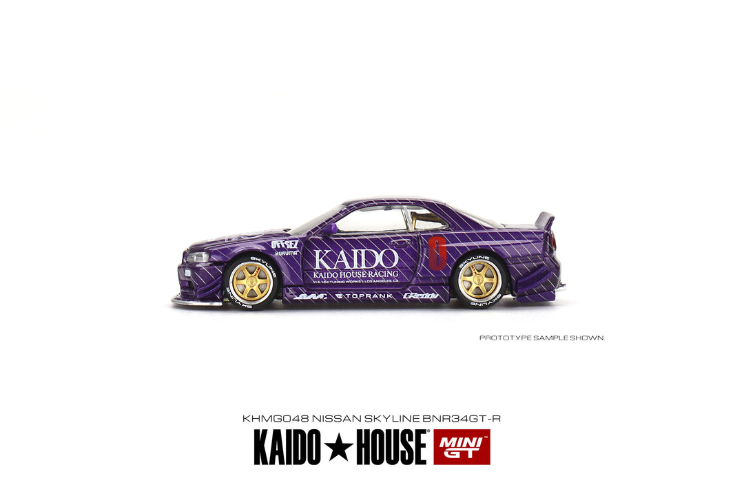 Mini GT Nissan Skyline GT-R (R34) Kaido Works V1 – Krazy Caterpillar