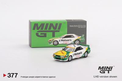 Nissan Skyline GT-R (R32) Gr. A #2 1991 Macau GP - Scale 1:64 | Mini GT
