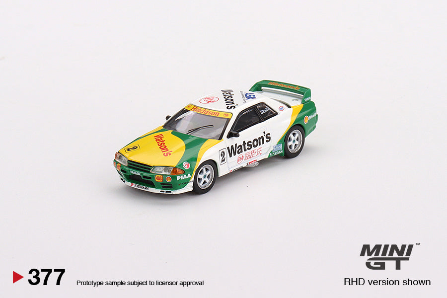 Nissan Skyline GT-R (R32) Gr. A #2 1991 Macau GP - Scale 1:64 | Mini GT