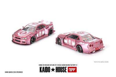 Mini GT Nissan Skyline GT-R (R34) KAIDO RACING FACTORY V1 1:64