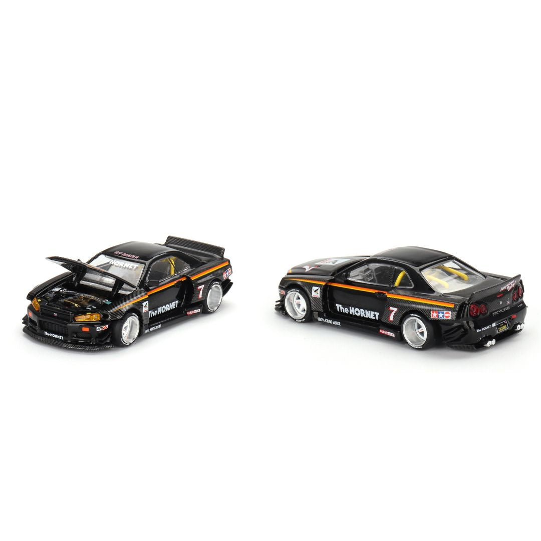 Mini GT Nissan Skyline GTR R34 Kaido House Tamiya Hornet – Krazy Caterpillar