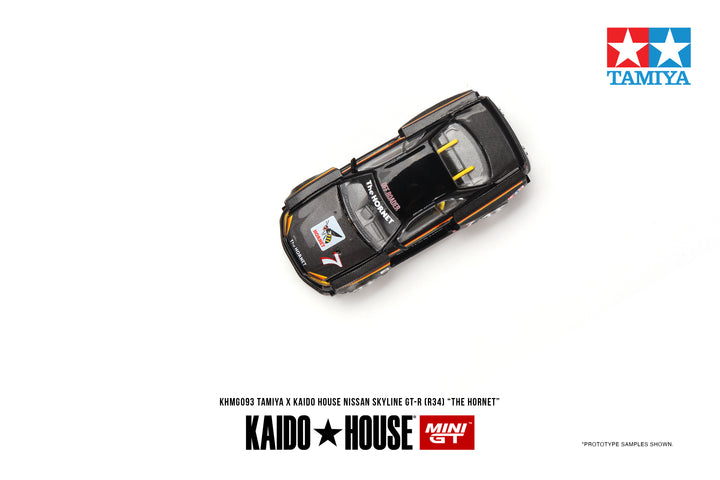 ミニカー NISSAN SKYLINE GT-R R34 THE HORNET Mini GT - Nissan Skyline GT-R (R34) The Hornet
