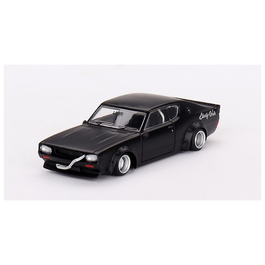 Mini GT Nissan Skyline Kenmeri Liberty Walk Matt Black – Krazy