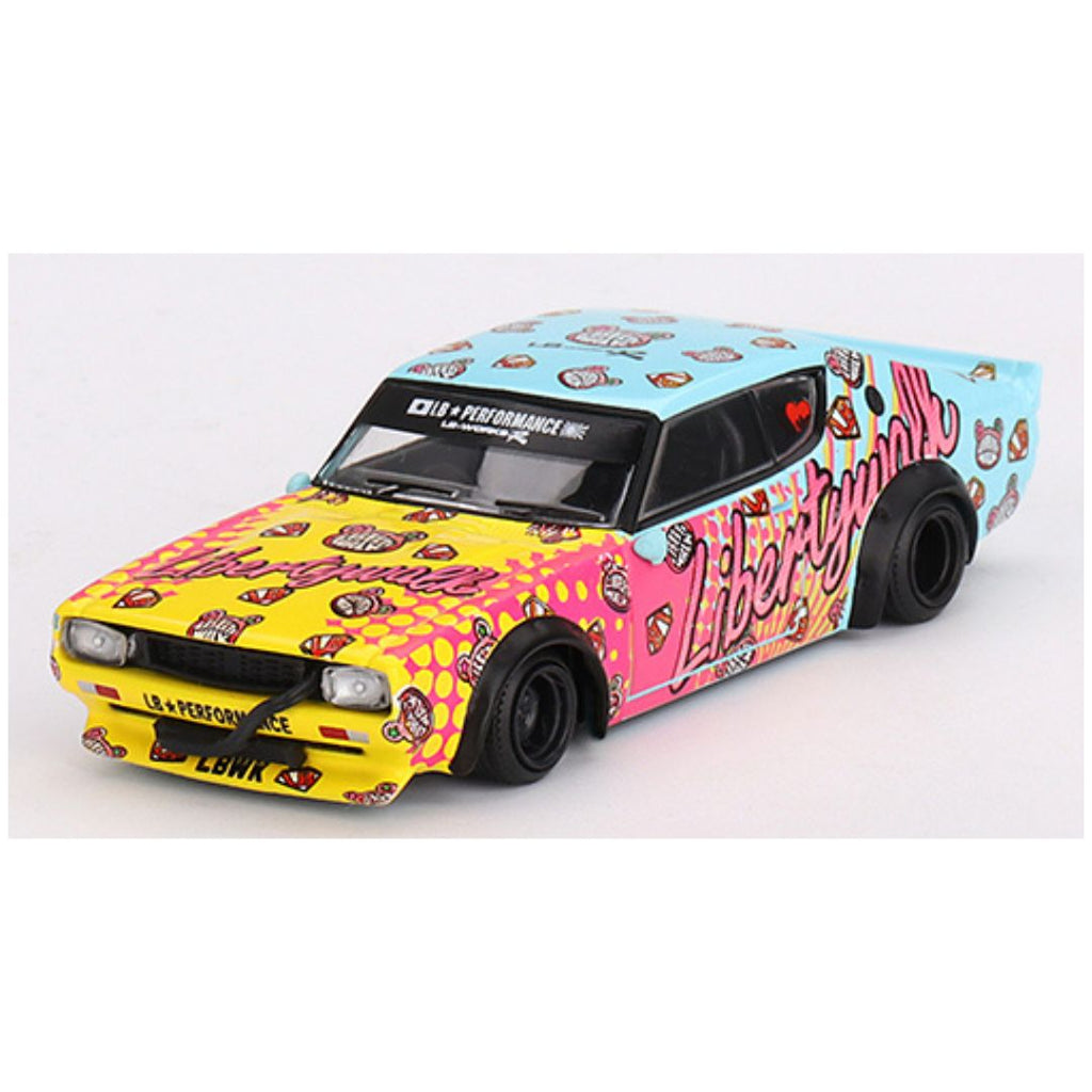 Mini GT Nissan Skyline Kenmeri Liberty Walk LBWK KUMA 1:64