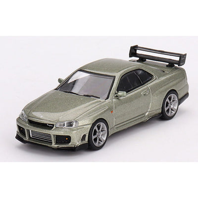 Mini GT Nissan Skyline GT-R (R34) Tommykaira R-z Millenium Jade 1:64