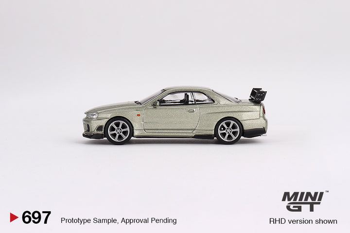 Mini GT Nissan Skyline GT-R (R34) Tommykaira R-z Millenium Jade 1