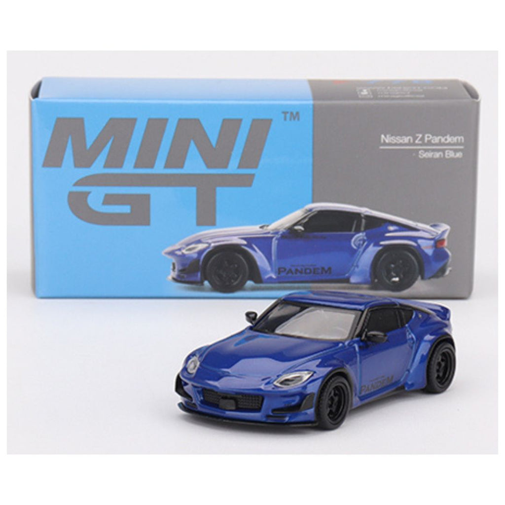 ミニカー MINIGT PANDEM Nissan GT-R llic Blue sddefault.jpg