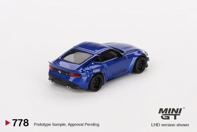 Mini GT #778  Nissan Z Pandem Seiran Blue 1:64