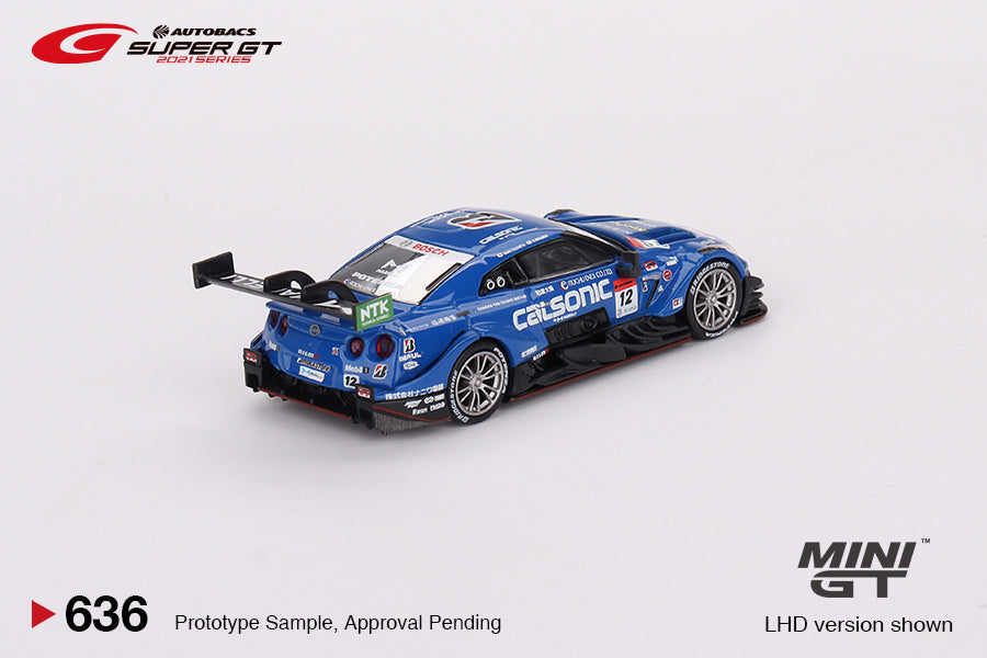 Mini GT Nissan GT-R Nismo GT500 #12 Team Impul 2021 SUPER GT SERIES