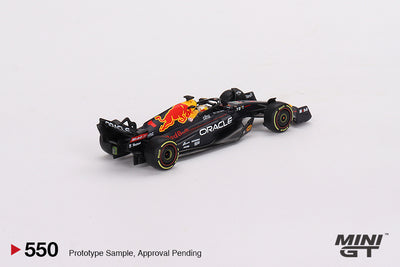 Mini GT Oracle Red Bull Racing RB18 #1 Max Verstappen 2022 Monaco Grand Prix 3rd Place