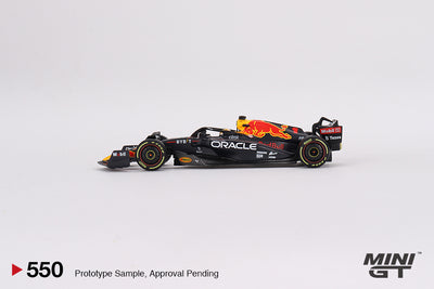 Mini GT Oracle Red Bull Racing RB18 #1 Max Verstappen 2022 Monaco Grand Prix 3rd Place