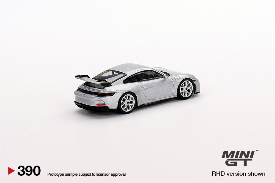 Mini GT Porsche 911 (992) GT3 GT Silver Metallic