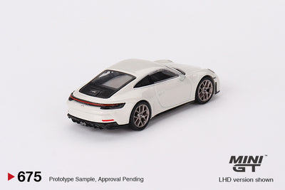 Mini GT #675: Porsche 911 (992) GT3 Touring Crayon 1:64