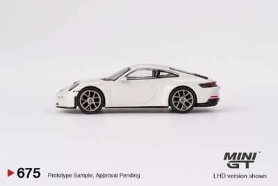 Mini GT #675: Porsche 911 (992) GT3 Touring Crayon 1:64