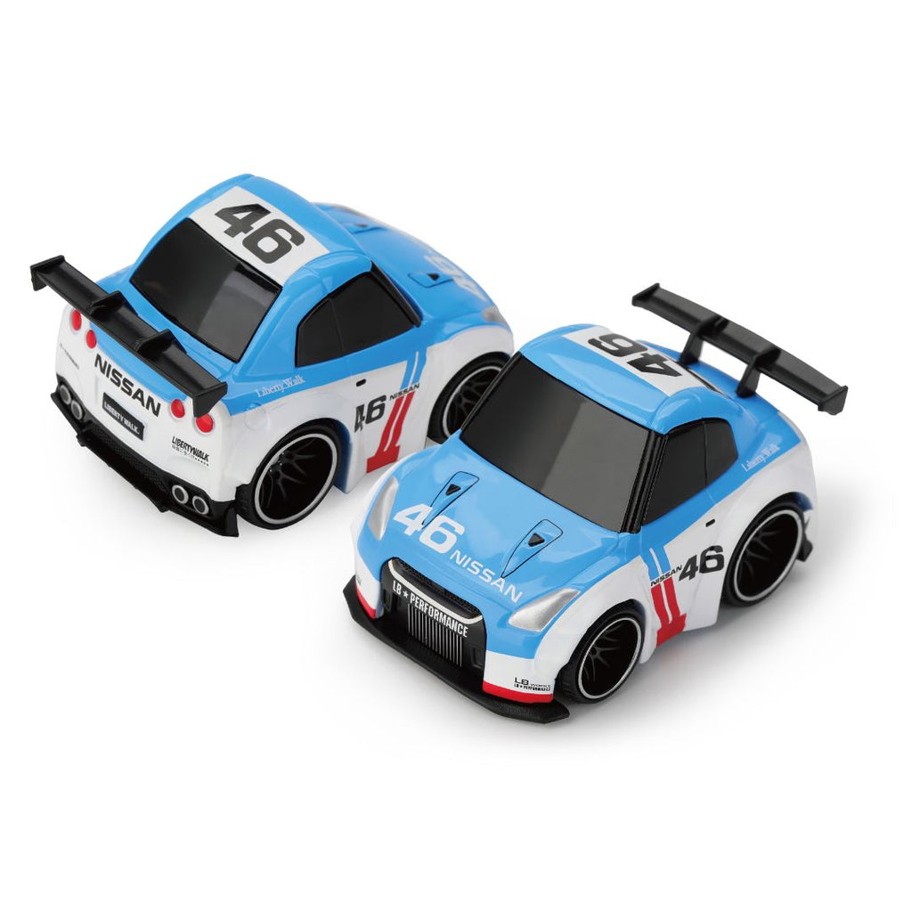Mini GT Qube Carz #008: Nissan GT-R (R35) LB☆WORKS Type 1, Rear