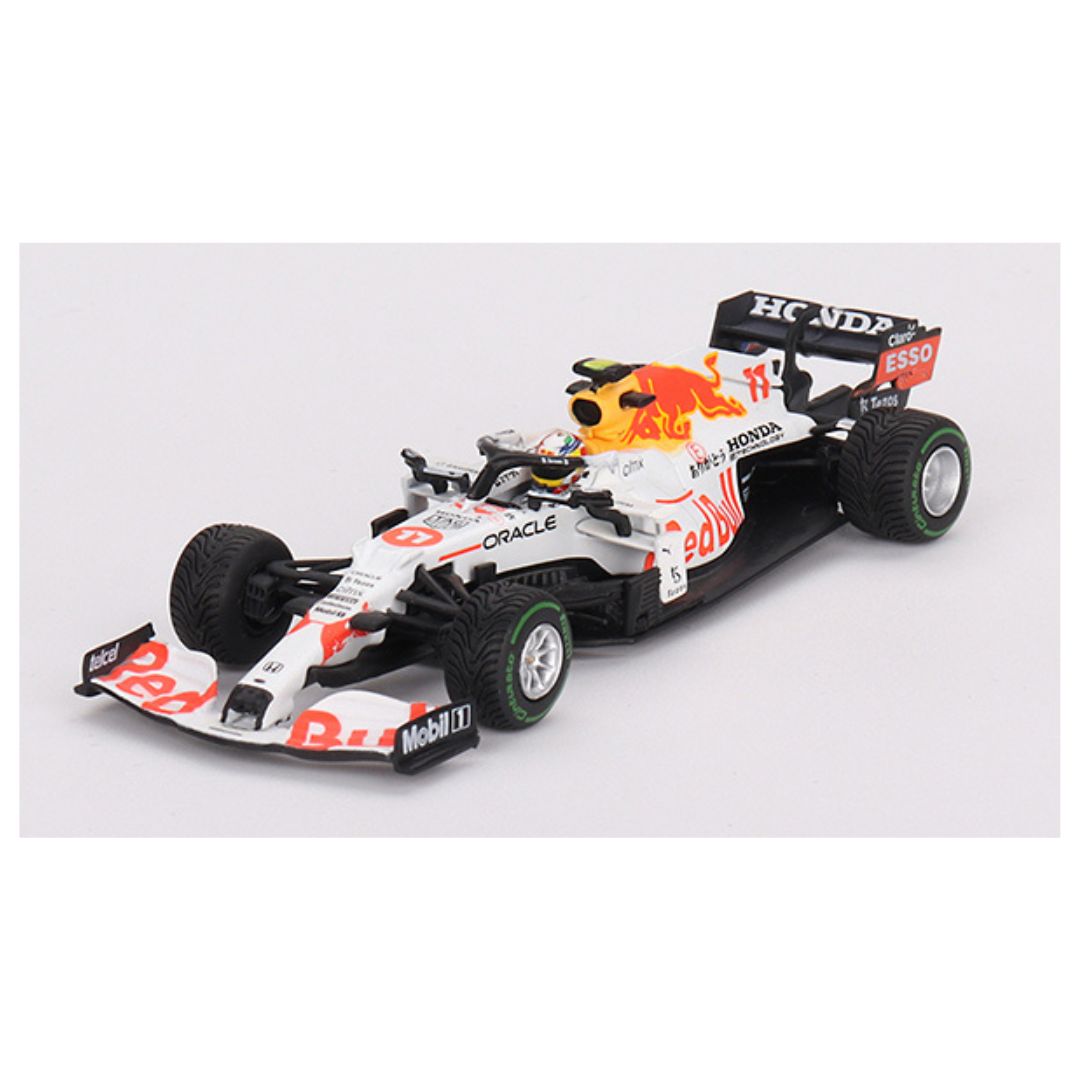 Mini GT Red Bull RB16B #11 Sergio Pérez 2021 Turkish Grand Prix 3rd Place 1:64