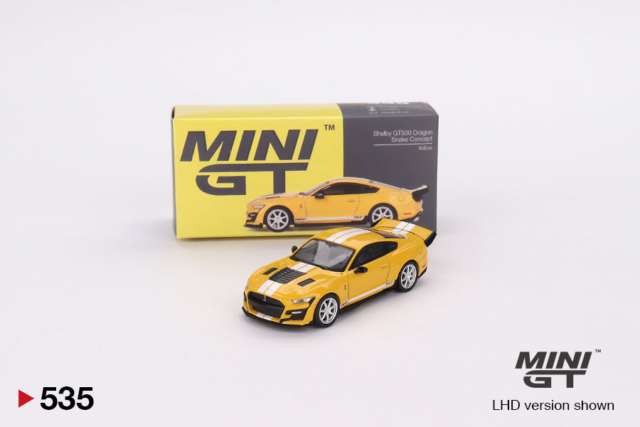 Mini GT Shelby GT500 Dragon Snake Concept - Yellow