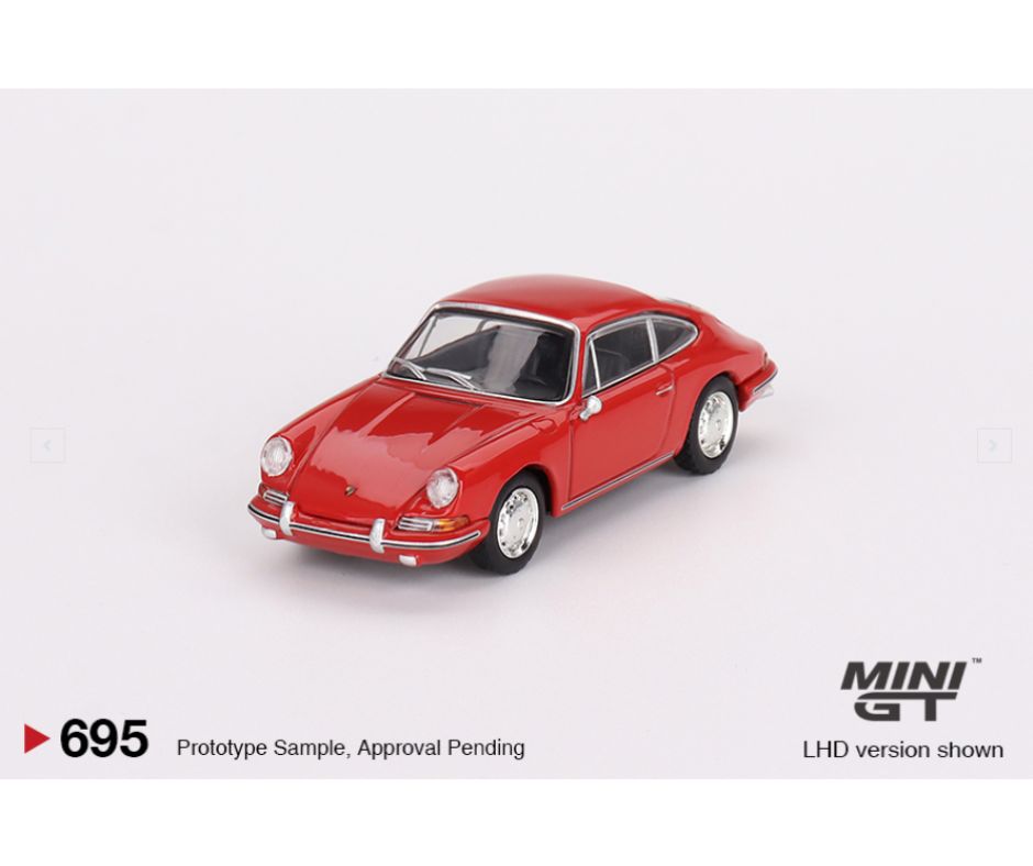 Mini GT #695: Porsche 901 1963 Signal Red