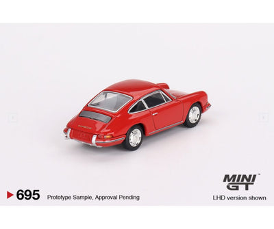 Mini GT #695: Porsche 901 1963 Signal Red