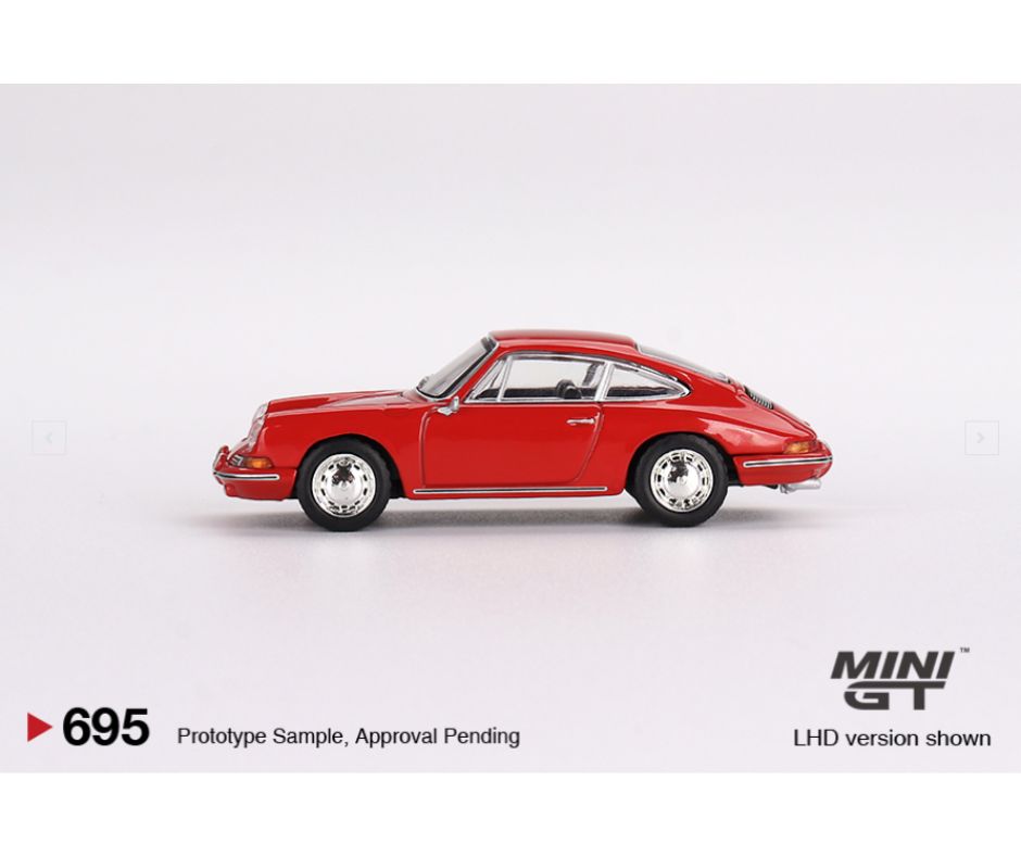 Mini GT #695: Porsche 901 1963 Signal Red