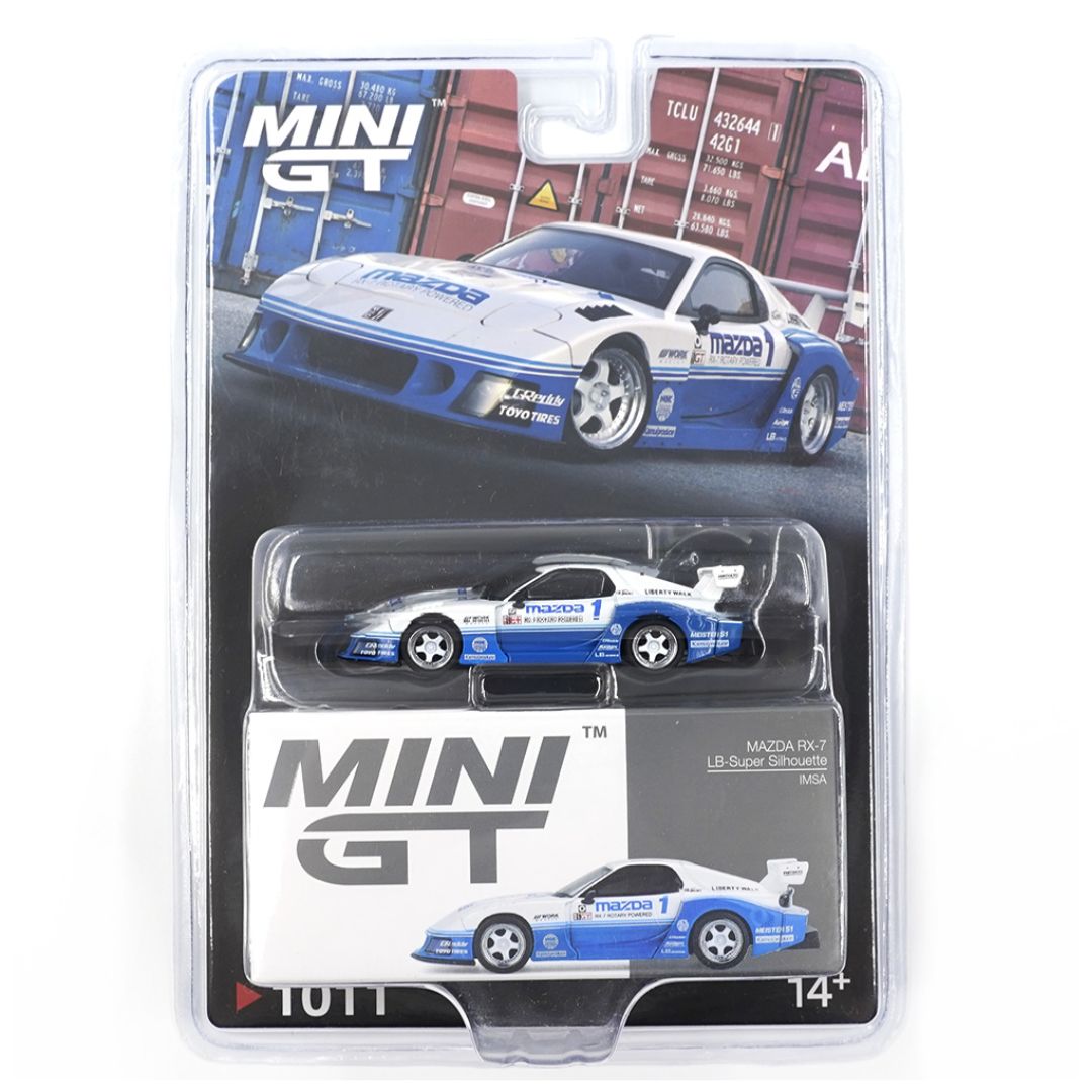 Mini GT #1011: BL MAZDA RX-7 LB-Super Silhouette IMSA