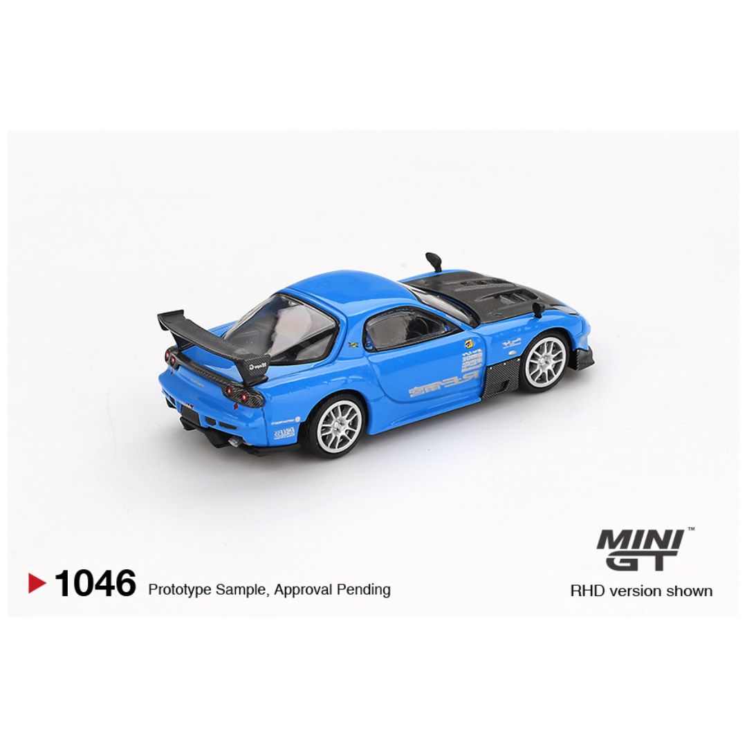 Mini GT #1046: Mazda RX-7 RE-Amemiya 20B NA 3ROTOR-7 “Ama-san Go”