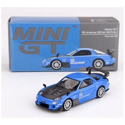 Mini GT #1046: Mazda RX-7 RE-Amemiya 20B NA 3ROTOR-7 “Ama-san Go”