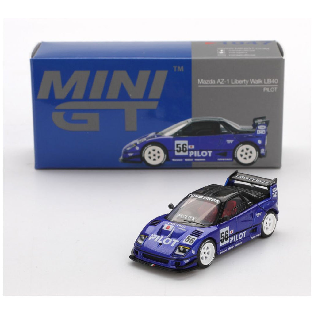 Mini GT #1047: Mazda AZ-1 Liberty Walk LB40 PILOT