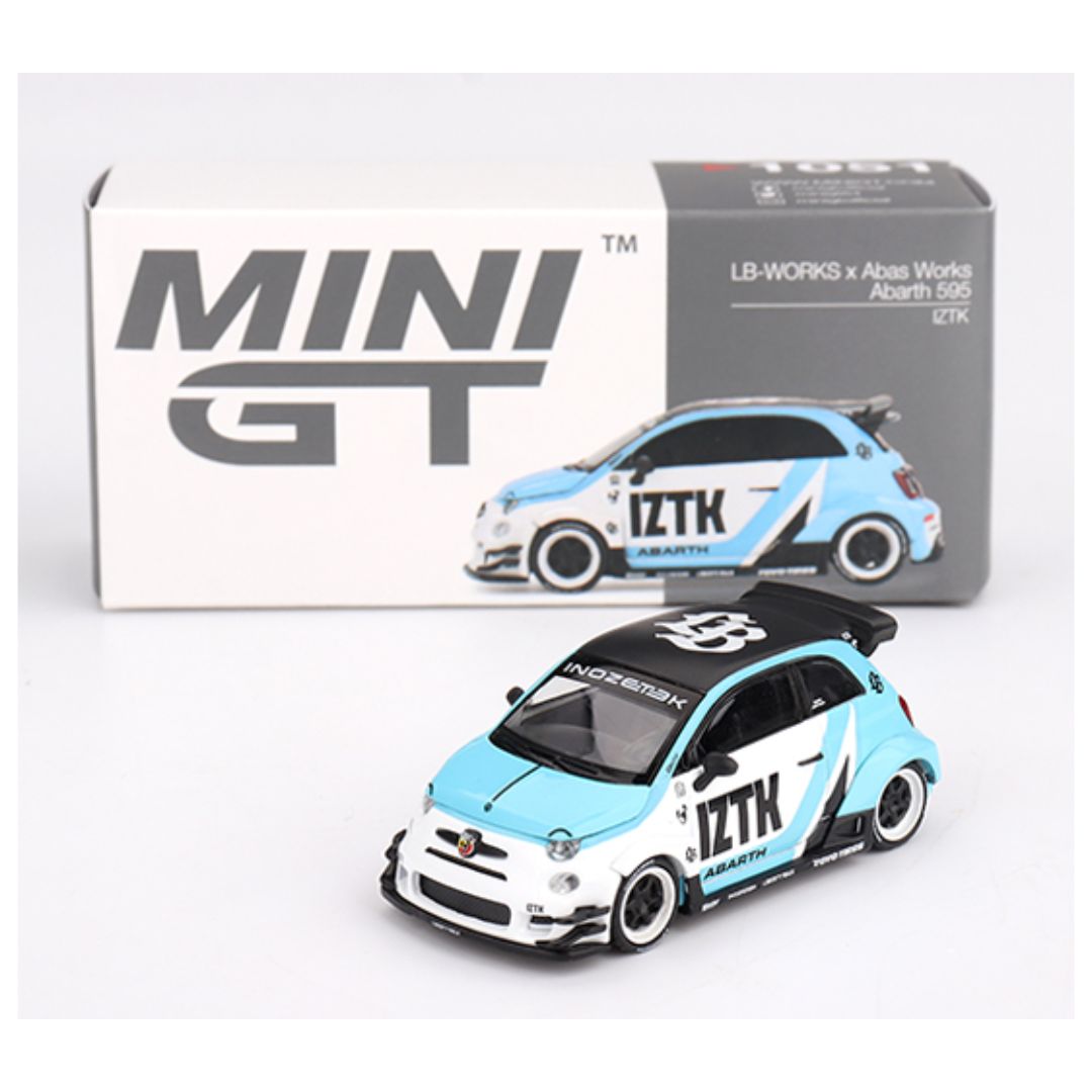 Mini GT #1051: Abarth 595 LB-WORKS x Abas Works IZTK