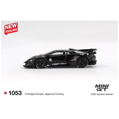 Mini GT #1053: Lamborghini LB-Silhouette WORKS MURCIELAGO GT Evo Black