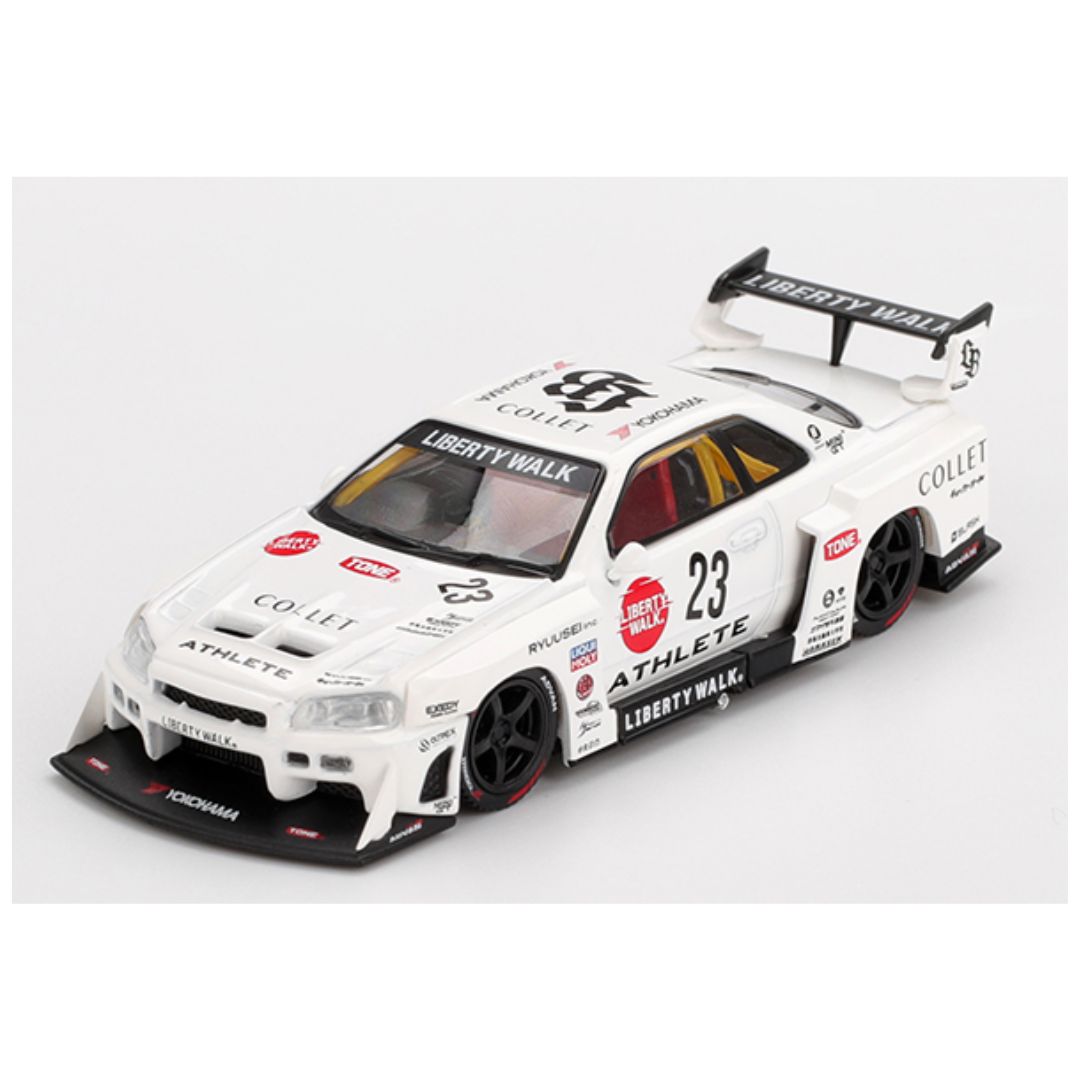 Mini GT #1059: Nissan LB-ER34 Super Silhouette ATHLETE/COLLET