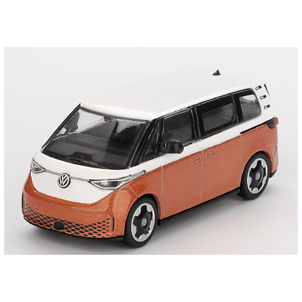Mini GT #1061: Volkswagen ID.Buzz Candy White / Energetic Orange