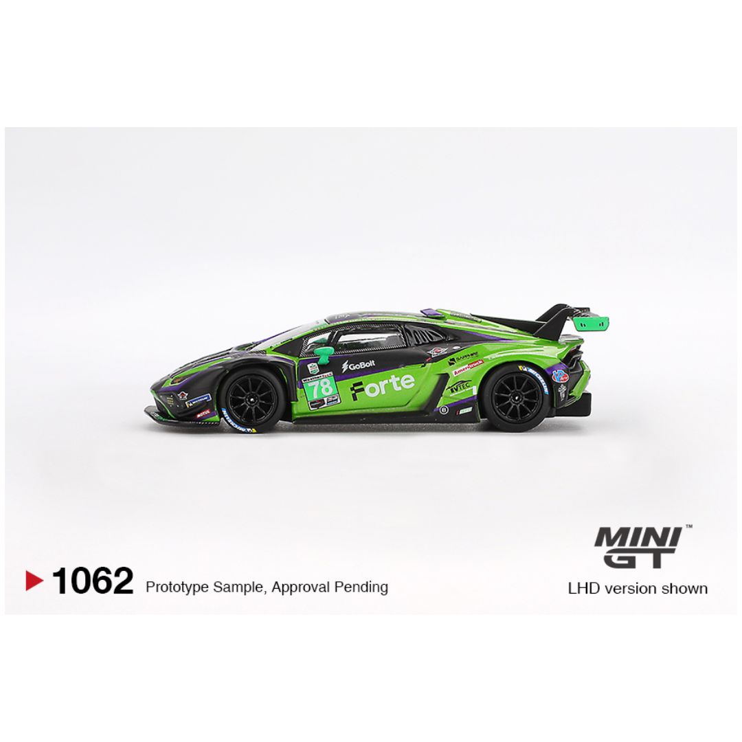 ☆MINI GT 146　Lamborghini　HuracanGT☆ MINI GT x TARMAC WORKS 1:64 #146 LB WORKS LAMBORGHINI HURACAN GT